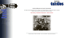 Desktop Screenshot of musikschule-taktlos.de